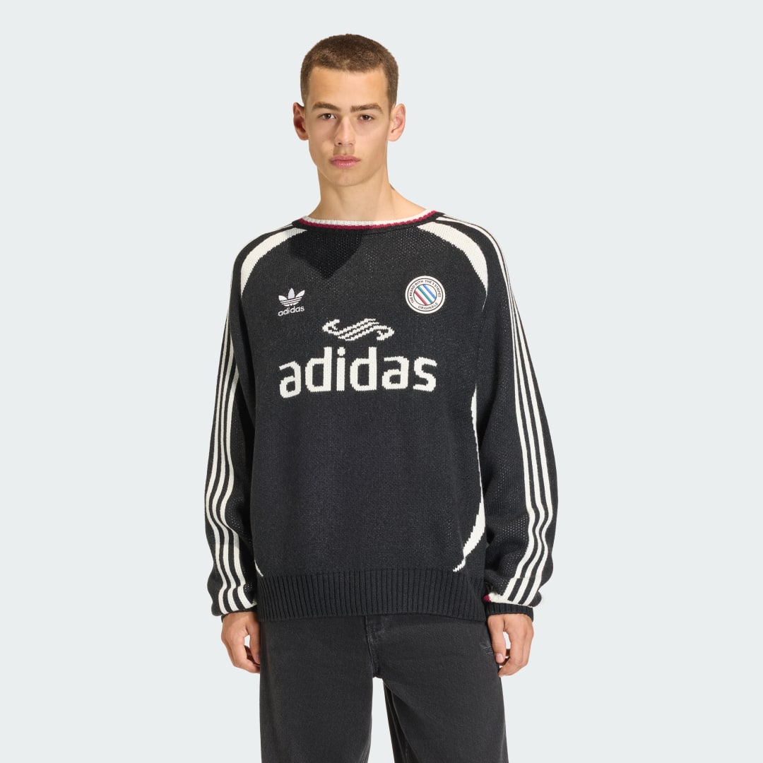 Sveter adidas Performance AdiColor Blokecore Sweater Čierna | KQ5080, 0