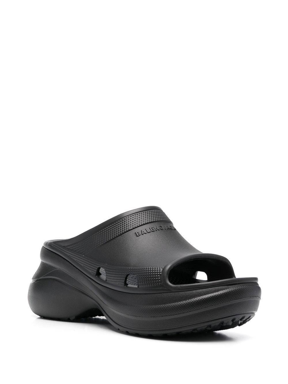 Tenisky a topánky Balenciaga Crocs x Pool Slide Sandals Black W Čierna | 677389W1S8E1000, 1