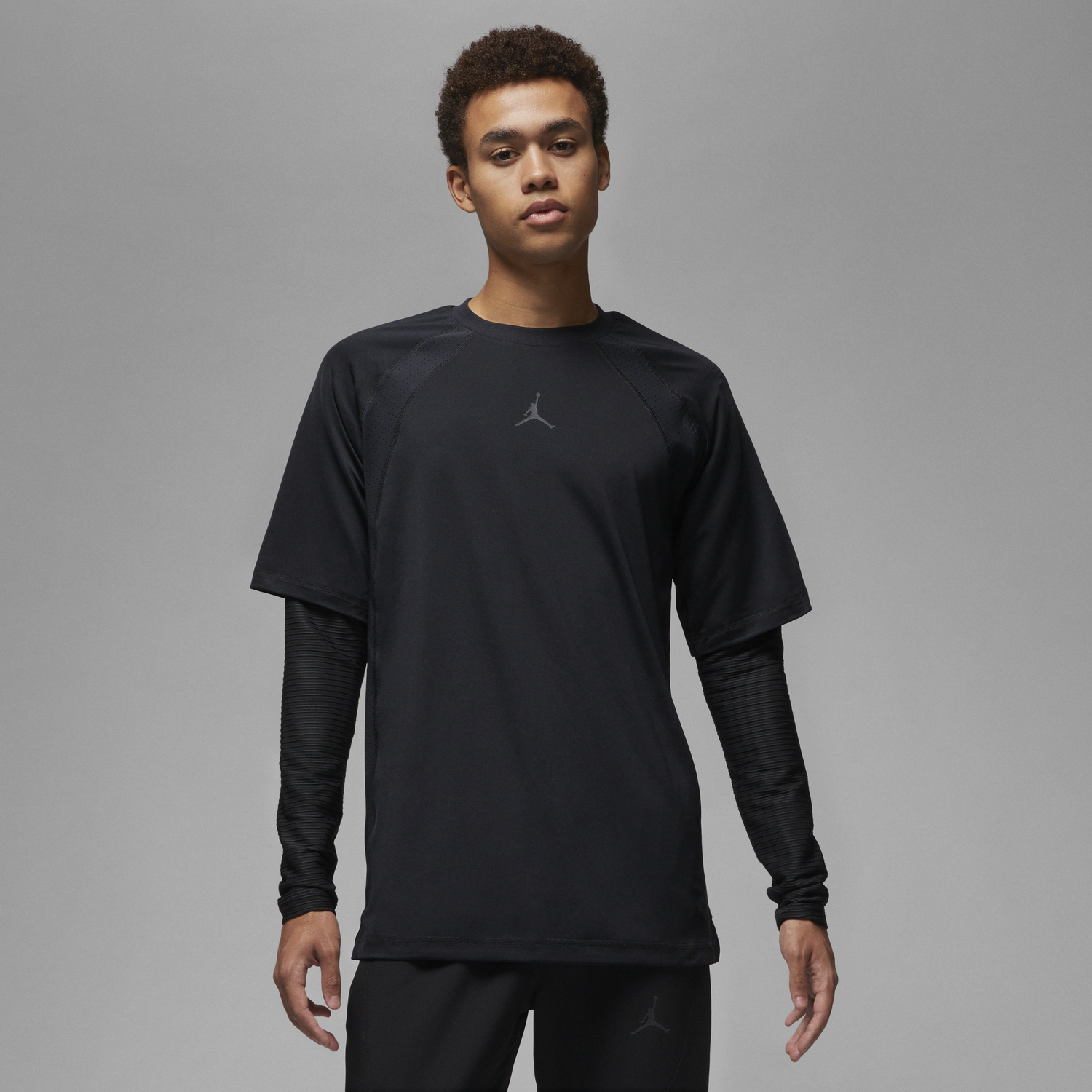 Tričko Jordan Jordan Dri-FIT Long Sleeve T-Shirt Čierna | DV1284-010, 0