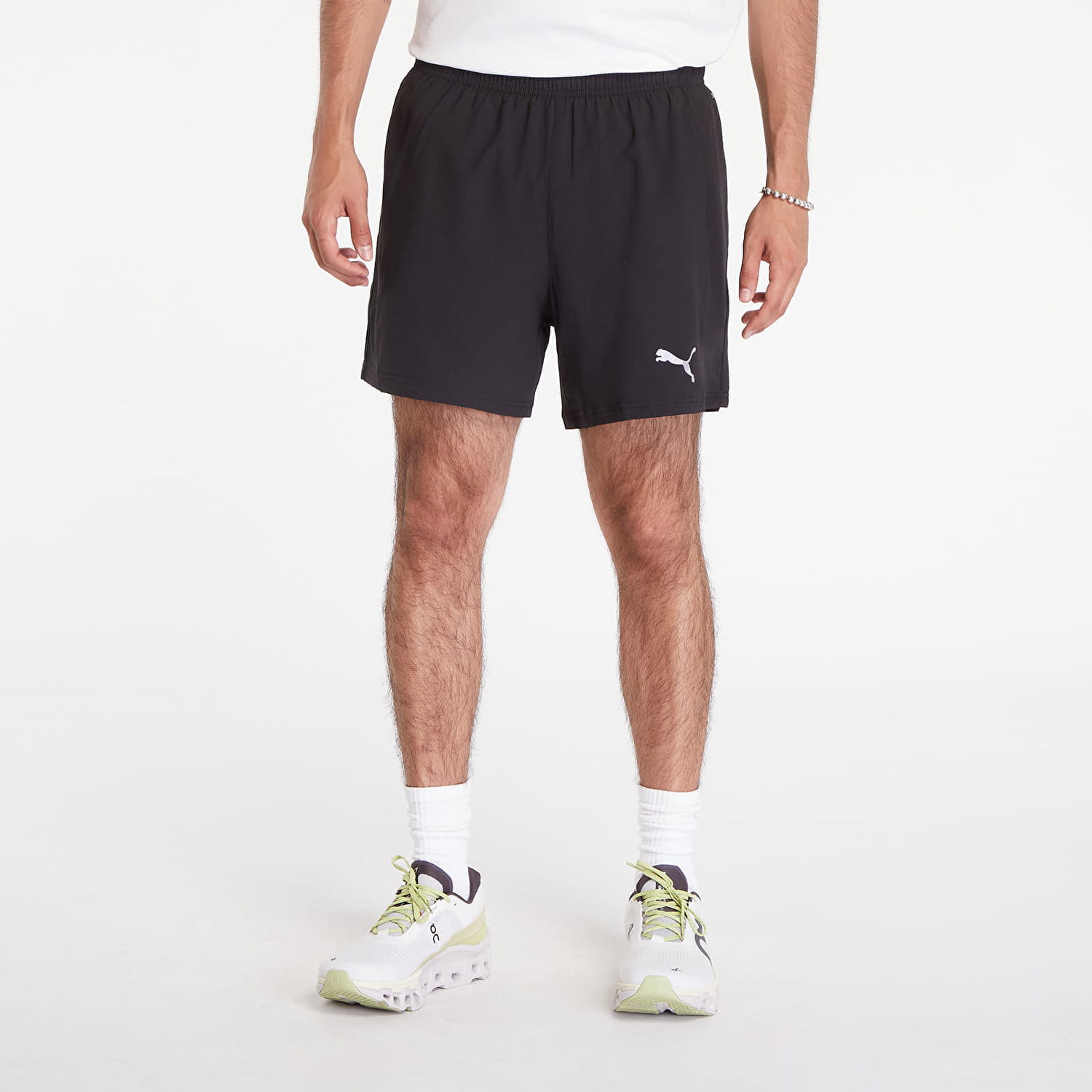 Šortky Puma Run Velocity Ultraweave 5" Short M Black Čierna | 52505601, 0