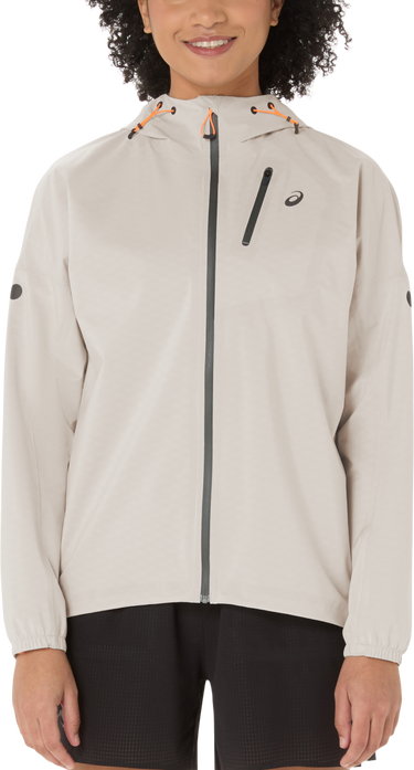 Bunda Asics Asics Fujitrail Elite Waterproof Hooded Jacket Béžová | 2012d202-100, 0