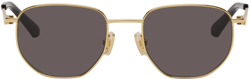 Slnečné okuliare Bottega Veneta Round Sunglasses Béžová | BV1301S-001, 0