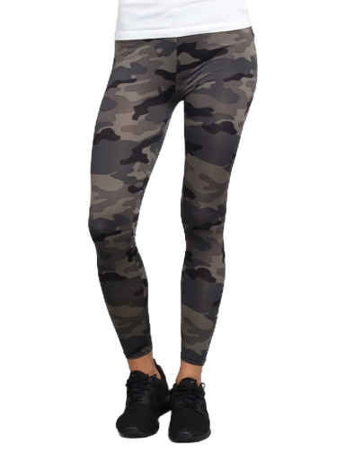 Legíny Urban Classics Ladies Camo Leggings Šedá | tb1331 grey