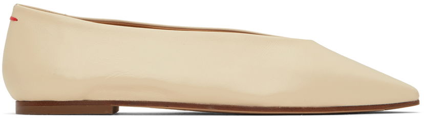Oblečenie Aeyde Aeyde Betty Ballerina Flats Béžová | A11-FL-MADS8MFL-0220-100-007