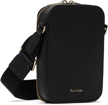 Taška cez rameno Paul Smith Paul Smith Signature Stripe Trim Flight Pouch Čierna | M1A-8041-CMULTI-79, 2