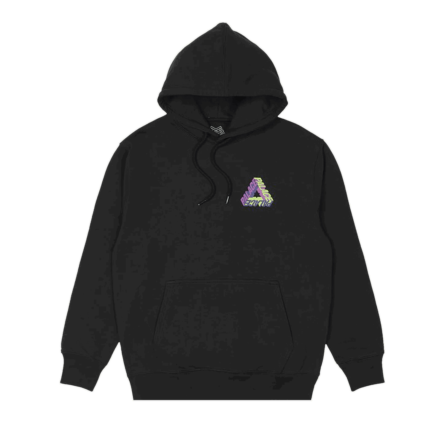 Mikina Palace P-3D Hoodie Čierna | P21HD020, 0