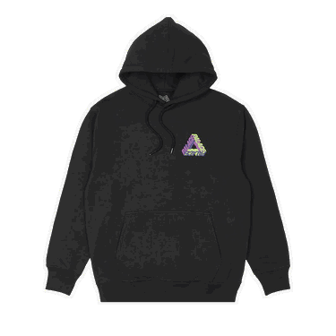Mikina Palace P-3D Hoodie Čierna | P21HD020, 0