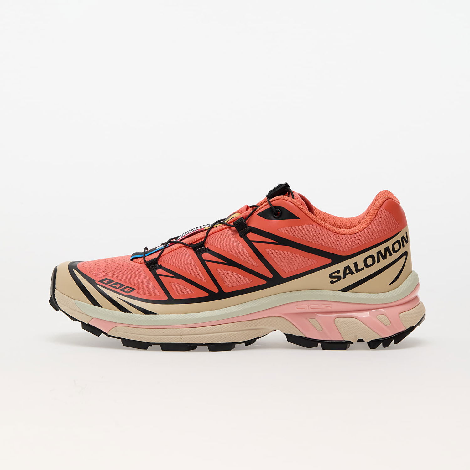 Tenisky a topánky Salomon XT-6 Living Coral/ Black/ Cement Červená | L47445000, 0