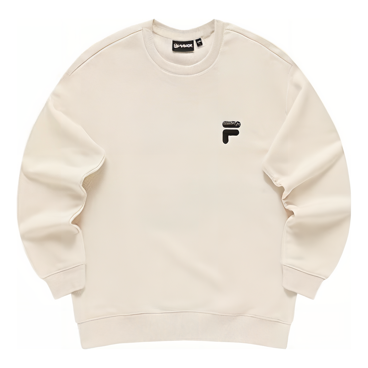 Sveter FILA FUSION Fob Graphic Sweater Béžová | T11U343205F-BG, 0