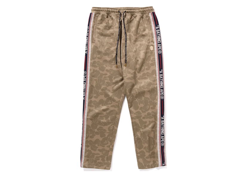 Tepláky BAPE BAPE Tonal Solid Camo Track Pants Beige Béžová | 1J80-152-062