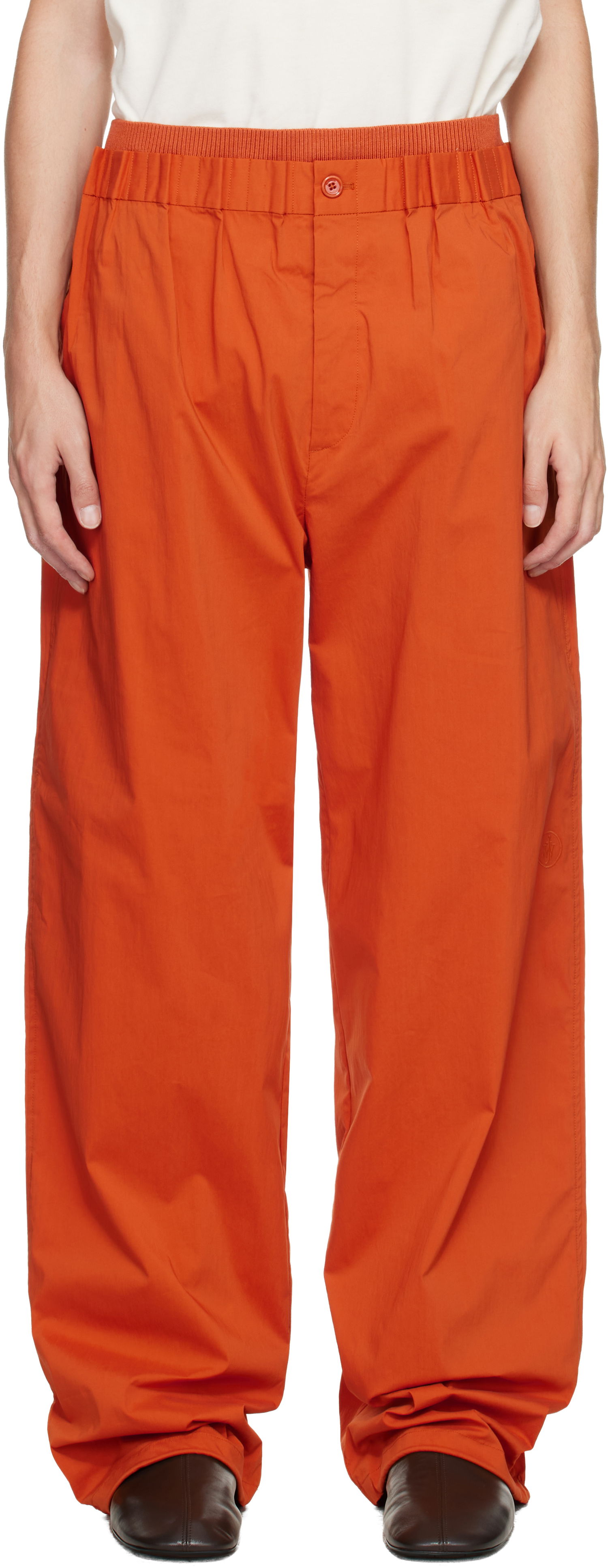 Tepláky JW Anderson JW Anderson Gathered Waist Sweatpants Oranžová | TR0411-PG1838, 0