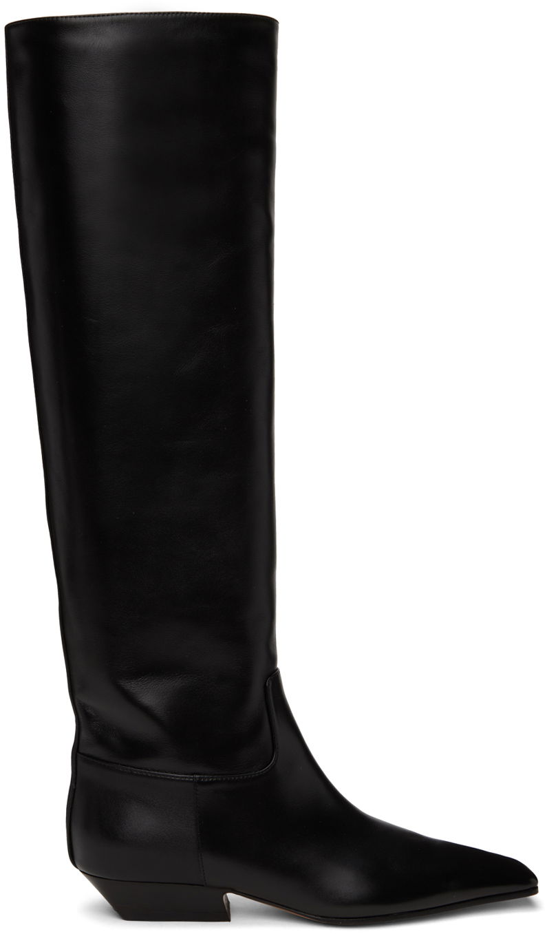 Tenisky a topánky Khaite Black 'The Marfa' Boots Čierna | F1071-824, 0