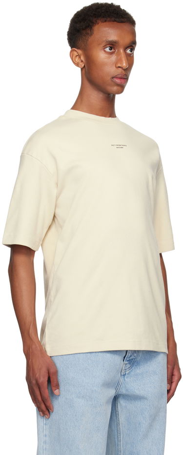 Tričko Drôle de Monsieur Drôle De Monsieur Classique Slogan T-Shirt Béžová | PERM-TS202-CO002-MT, 1