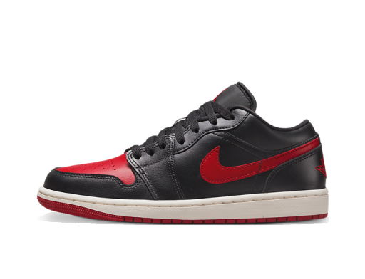 Tenisky a topánky Jordan Air Jordan 1 Low "Bred Sail" W Červená | DC0774-061