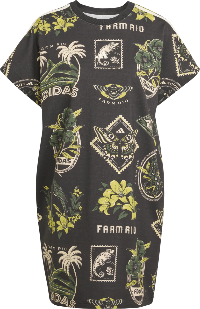 Šaty adidas Originals adidas Farm Women's T-Shirt Dress Čierna | jl7004