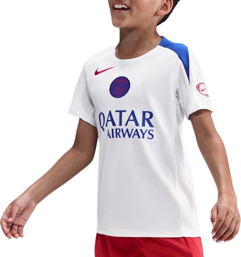 Tričko Nike Paris Saint-Germain Strike Soccer Knit Top Biela | hm4445-101