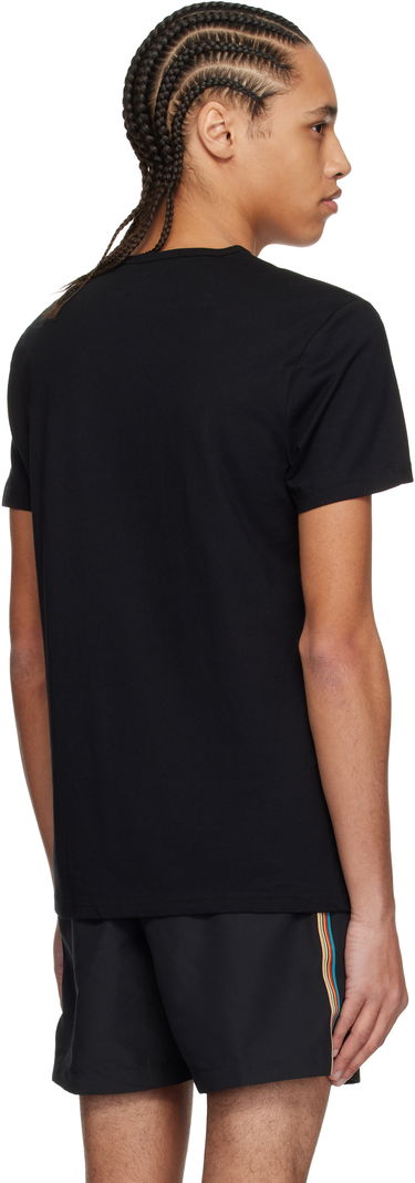 Tričko Paul Smith Paul Smith Organic Cotton Logo Lounge T-Shirt Čierna | M1A-389-M5PK-1A, 2