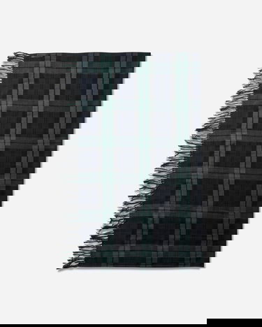 Šál WTAPS Plaid Wrap Scarf Rôznofarebný | 252BXDT-AC01 GREEN, 2