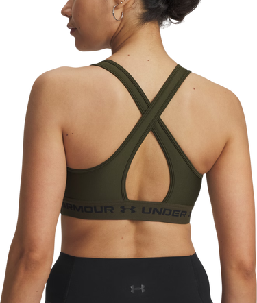 Podprsenka Under Armour Crossback Mid Sports Bra Zelené | 1361034-308, 1