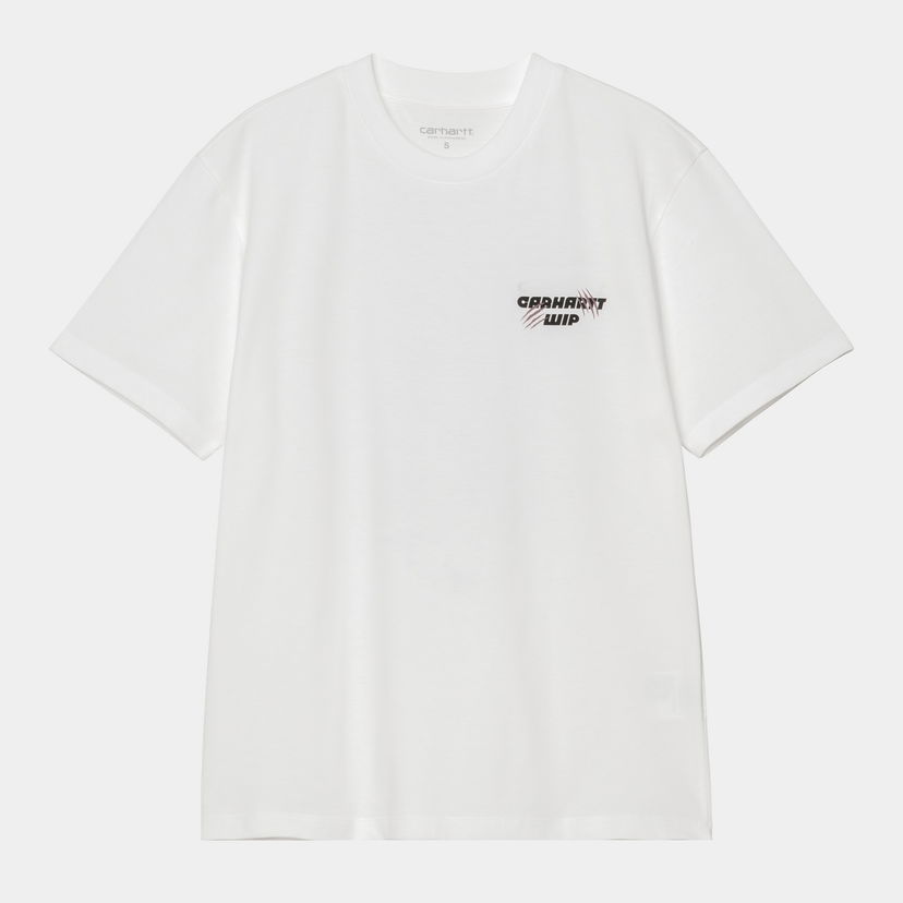 Tričko Carhartt WIP Short Sleeve Wiptopia T-Shirt Biela | I035496_5