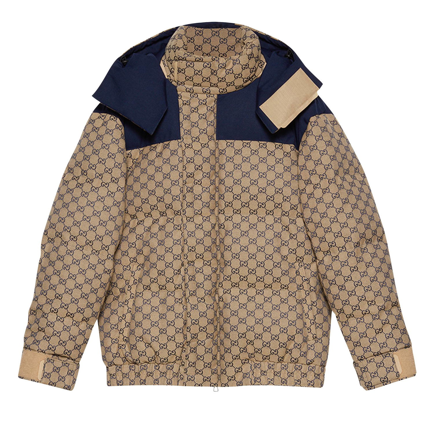 Bunda Gucci GG Canvas Goose Down Jacket Béžová | 715535 Z8A52 9120, 1