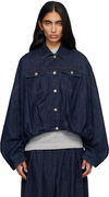 Dries Van Noten Oversized Lined Denim Jacket