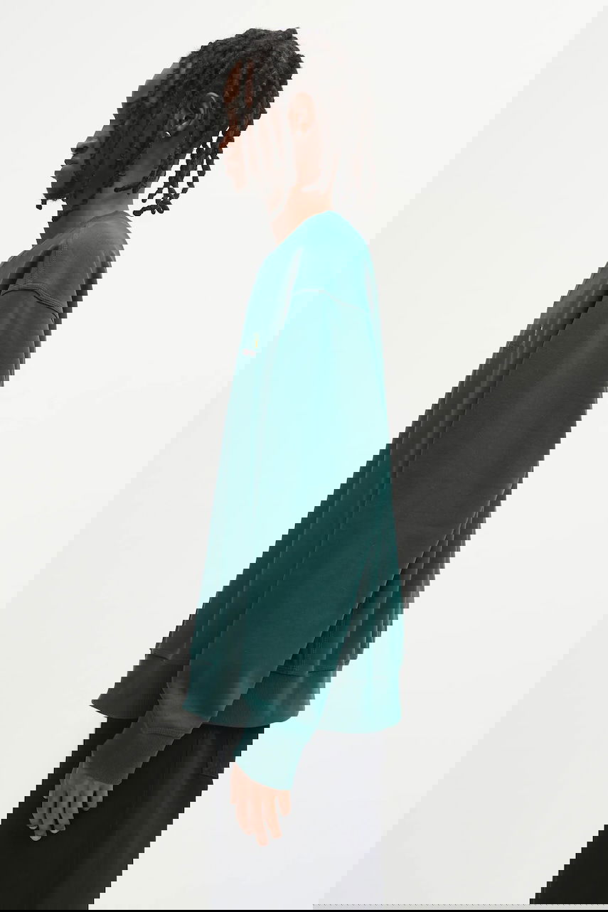 Mikina Carhartt WIP American Script Embroidered Crewneck Sweatshirt Zelené | I025475.05AXX, 1