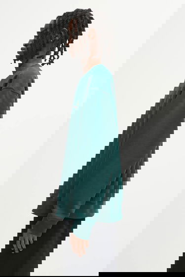 Mikina Carhartt WIP American Script Embroidered Crewneck Sweatshirt Zelené | I025475.05AXX, 1