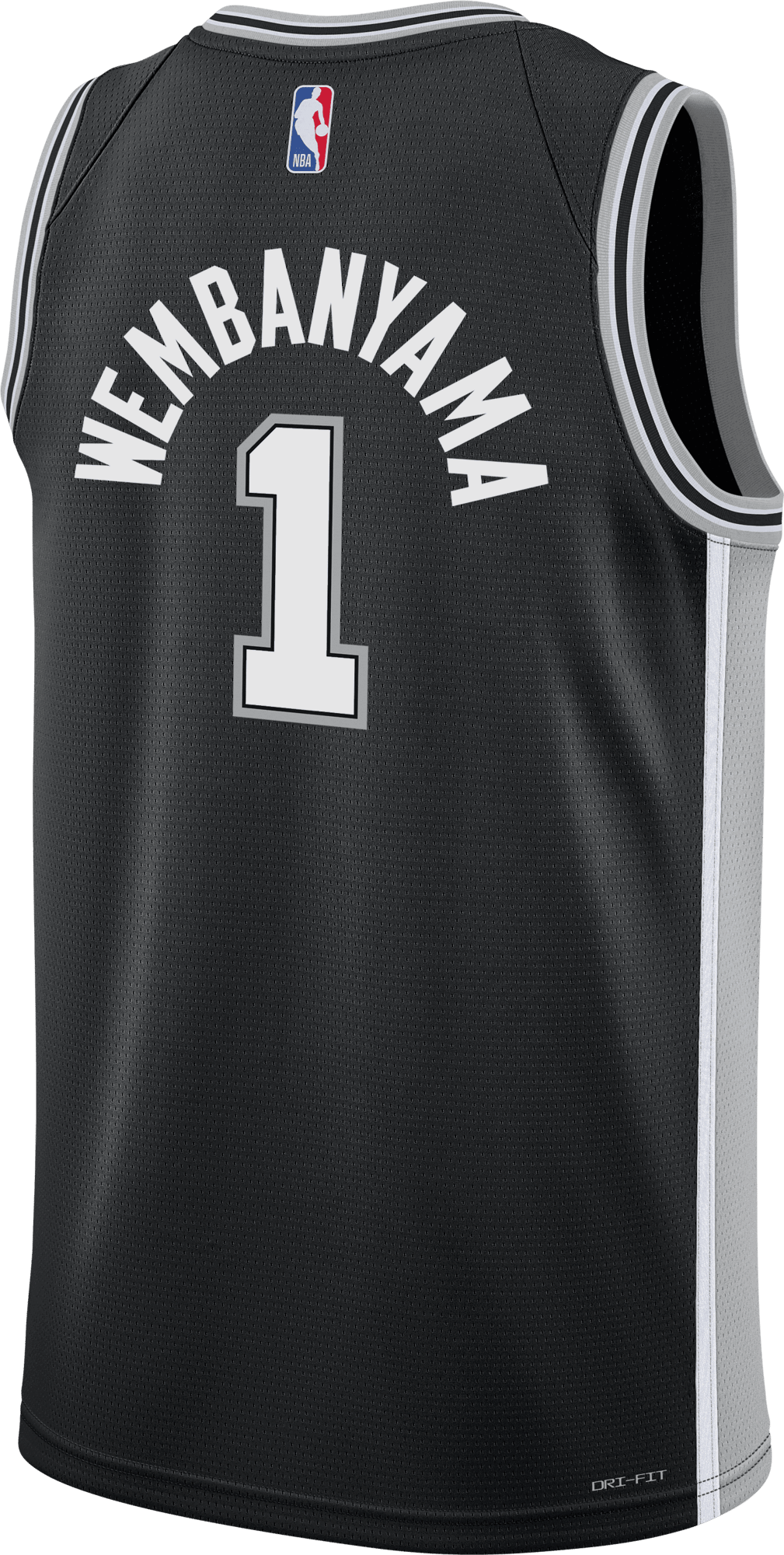 Dres Nike San Antonio Spurs NBA Wembanyam Victor Icon Edition Jersey Čierna | ez2b7bx2p00-naw-spuvw-ez2b7bx2p00-naw-spuvw, 1