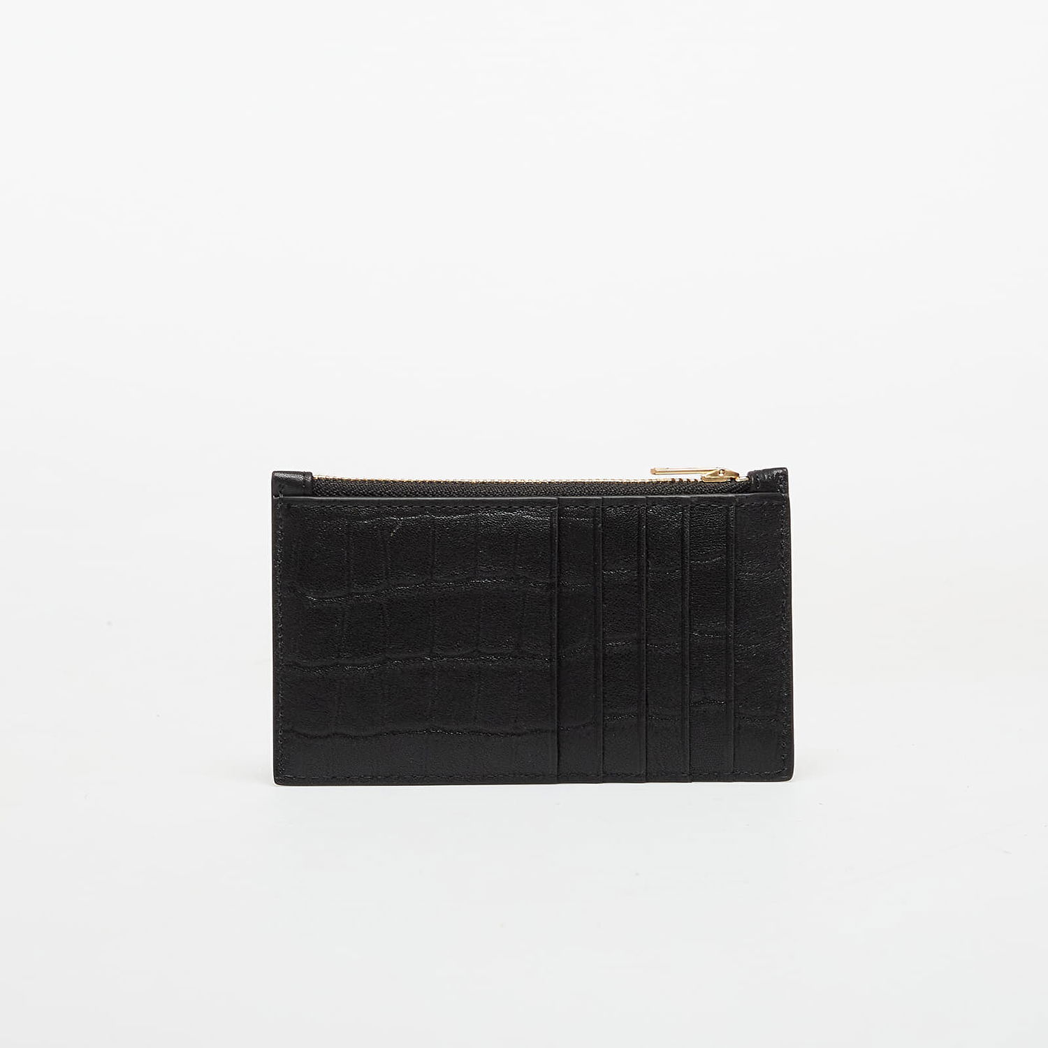 Peňaženka CALVIN KLEIN Croc 6 Cc Cardcase Black Čierna | LV04F1094G UB1, 1