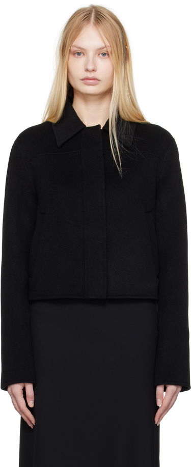 Bunda Loulou de Saison Loulou de Saison Zhanna Wool Jacket Čierna | ZHANNA, 0