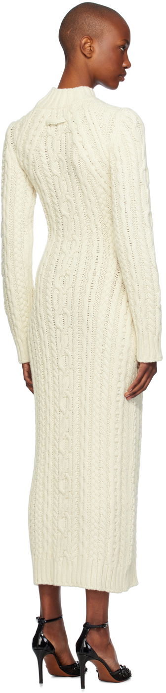 Jean Paul Gaultier Cable Knit Maxi Dress