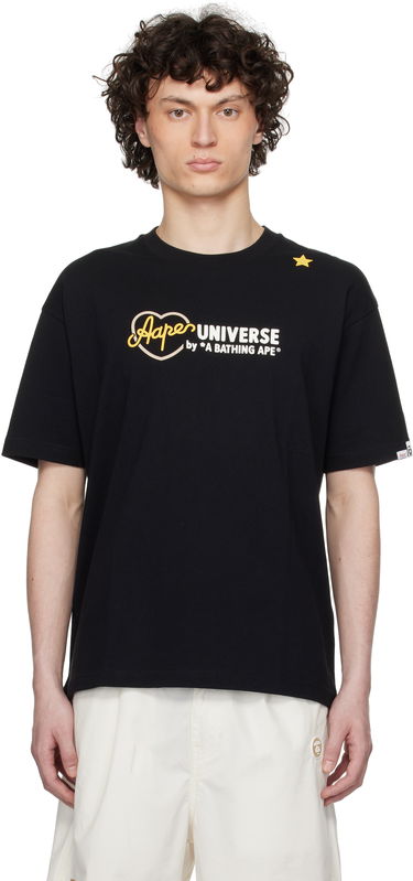 Tričko AAPE by A Bathing Ape AAPE by A Bathing Ape Theme T-Shirt Čierna | AAPTEM1676XXNBKX, 0