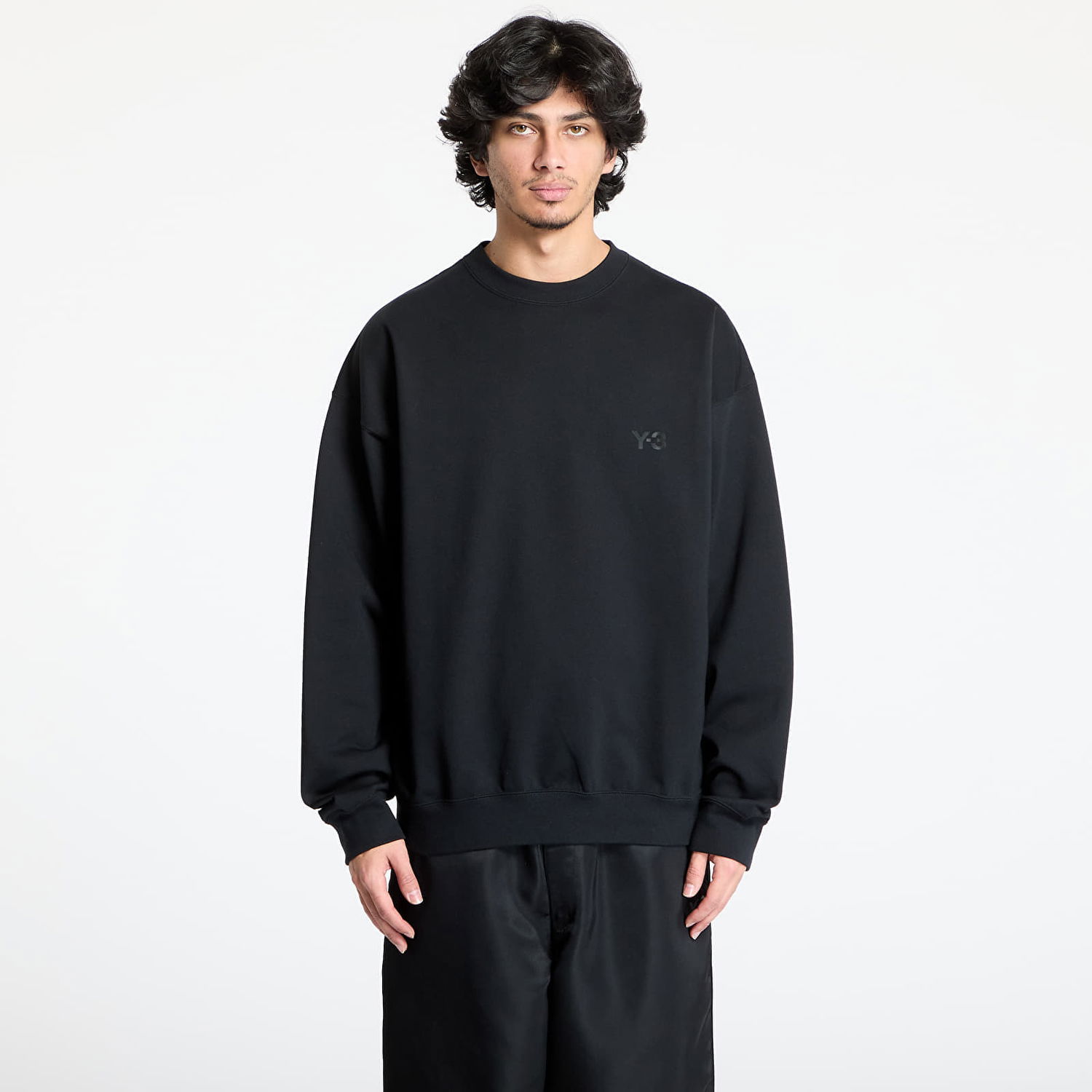 Sveter Y-3 Y-3 French Terry Crew Sweatshirt Čierna | JN4926, 0