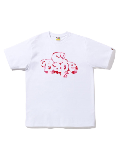 Tričko BAPE ABC Camo Milo on Tee Biela | 1I80-110-005/2I30-110-002/1I70-110-023