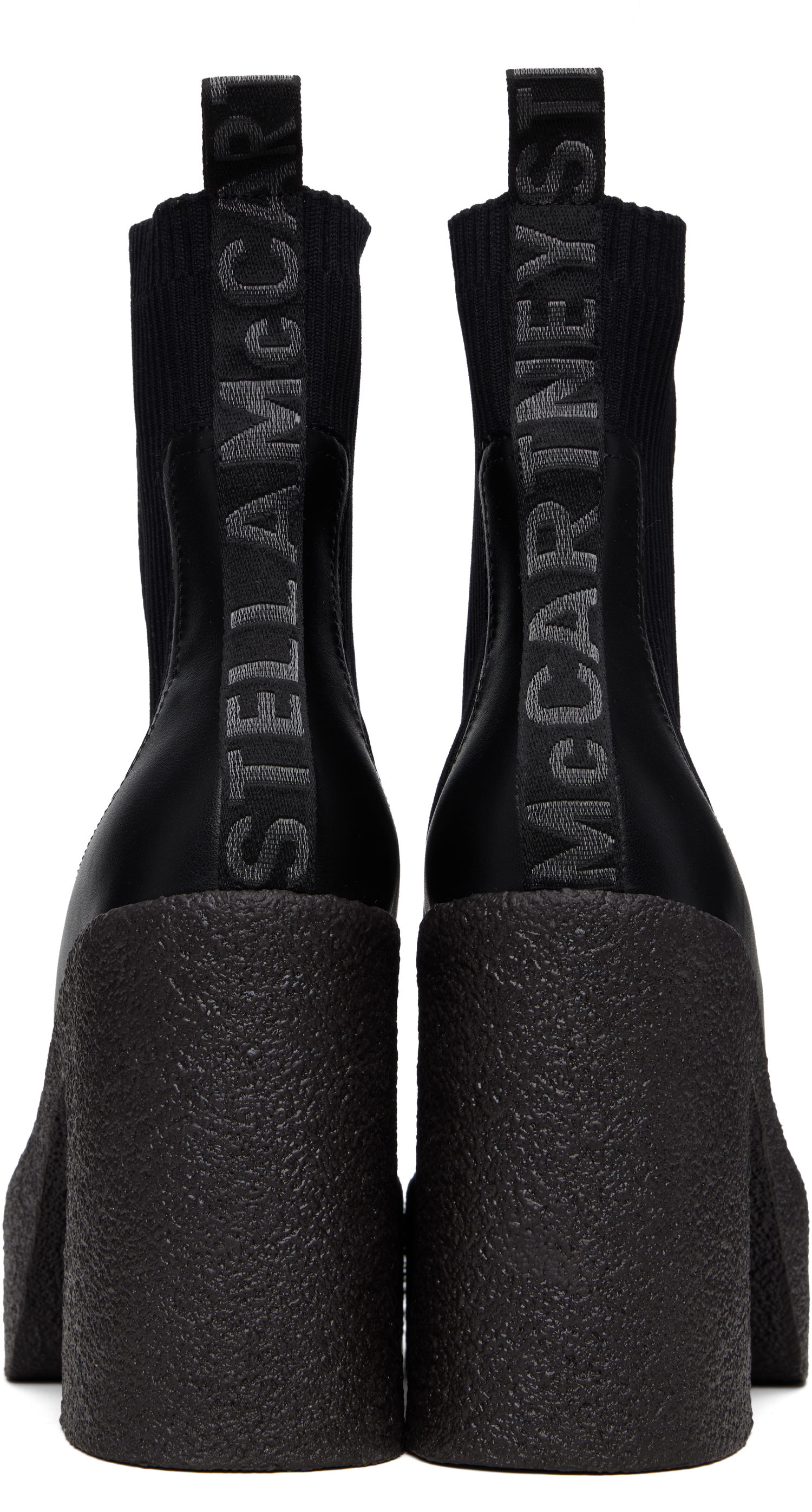 Ponožky Stella McCartney Stella McCartney Skyla Heeled Sock Chelsea Boots Čierna | 810440APADE0, 1
