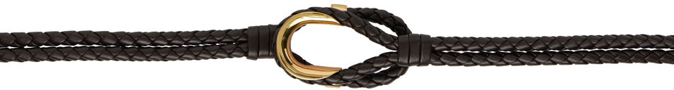 Bottega Veneta Coaxial Knotted Leather Belt