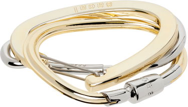 Kľúčenka sacai Sacai Carabiner Bangle Bracelet Metalická | 25-07923, 1