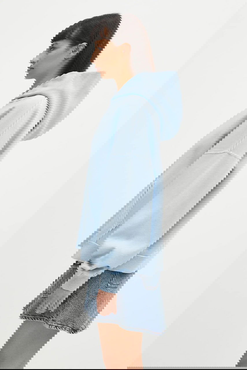 Mikina Carhartt WIP Benton Sweat Relaxed Fit Hooded Sweatshirt Modrá | I034512.2P5GD, 1