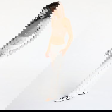 Nohavice Puma Wardrobe Essentials Low Rise Popper Pants Béžová | 62980487, 3