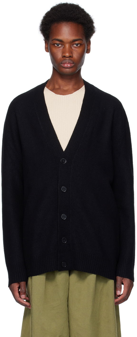 Sveter Jil Sander Button Cardigan Čierna | J22HP0005_J14506, 0