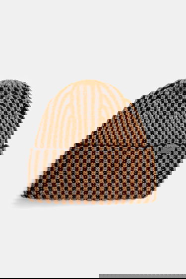 Doplnky UGG CHUNKY Knitted Striped Wool Blend Hat and Fingerless Gloves Set Rôznofarebný | 103605, 1