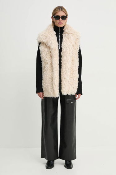Sveter Nanushka SONORE Half-Zip Cropped Sweater Čierna | NW24FWSW42500, 1