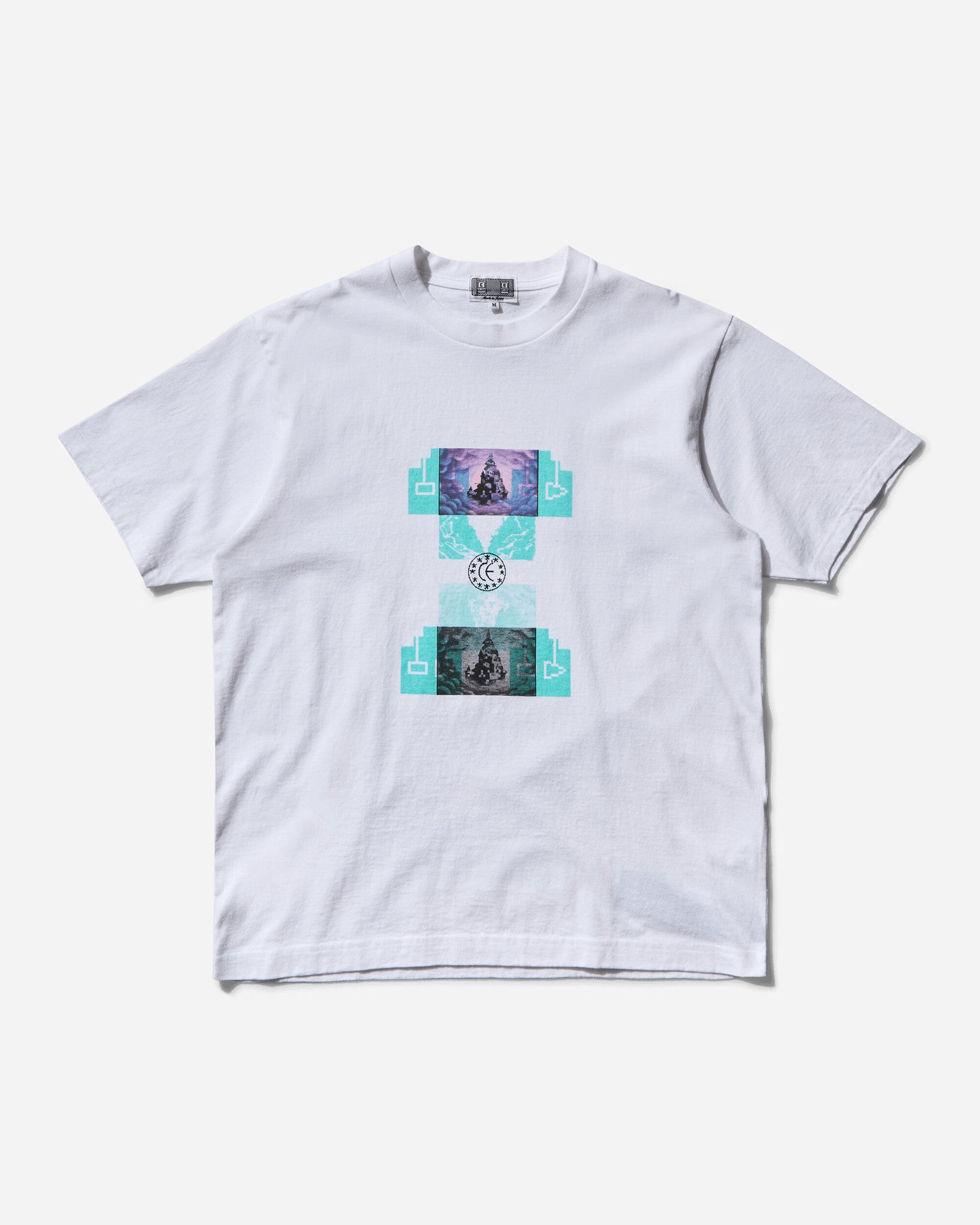 Tričko Cav Empt Our Castle D_Integration T-Shirt Biela | CES27T12 WHITE, 1