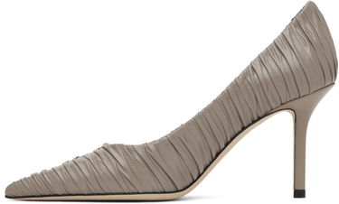 Tenisky a topánky Jimmy Choo Jimmy Choo Love 85 Ruched Pumps Šedá | LOVE 85, 2