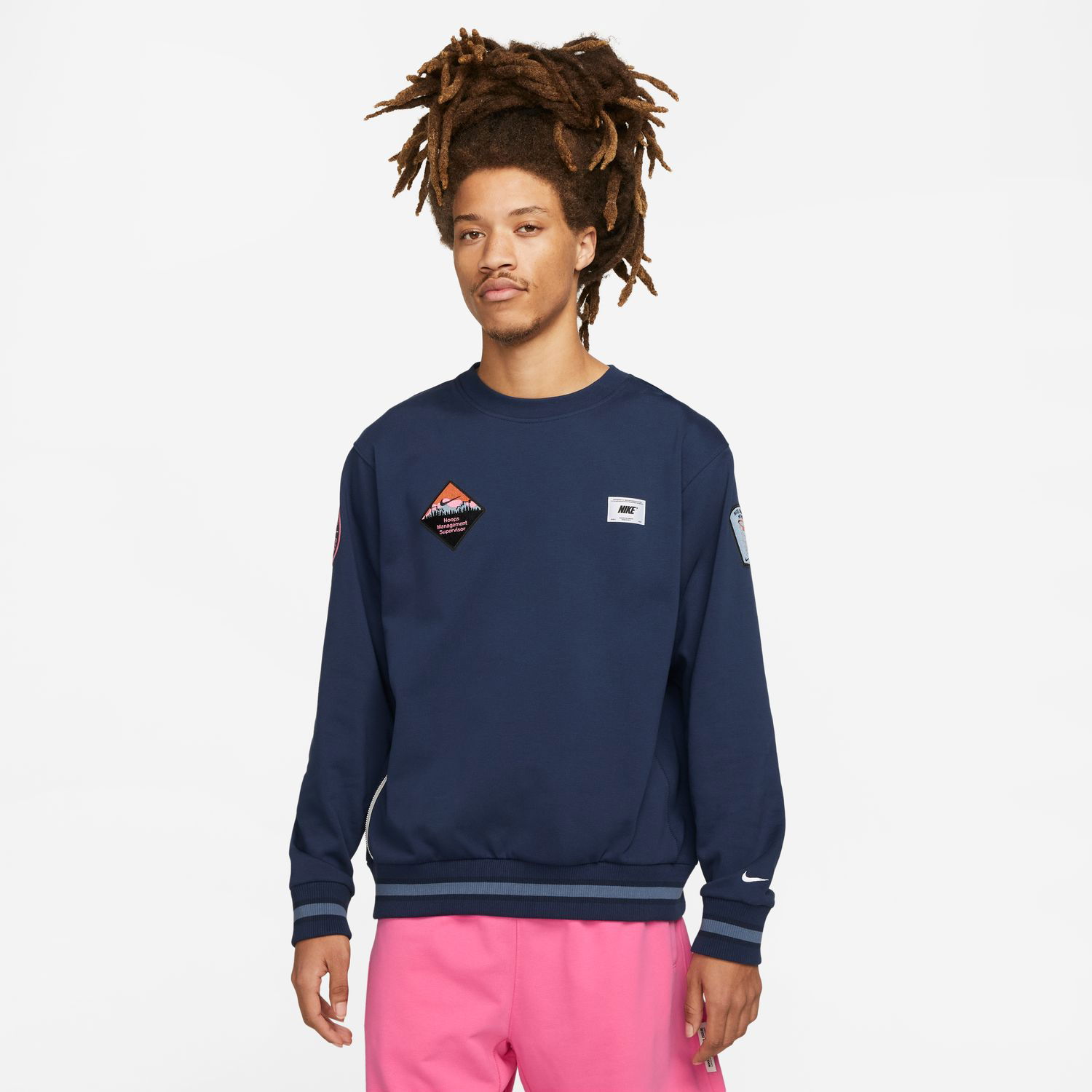 Mikina Nike Dri-FIT Standard Issue Navy | DX0446-410, 1