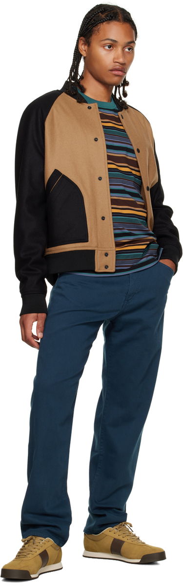 Bomber bunda Paul Smith PS Paul Smith Varsity Bomber Jacket Hnedá | M2R-192XM-L21059-64, 3