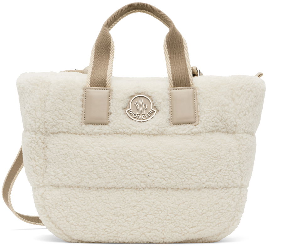 Tote bag Moncler Mini Caradoc Tote Bag Biela | I209B5L00010M3189, 0
