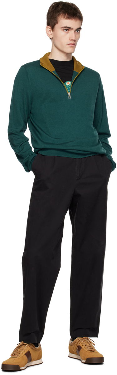Sveter Paul Smith PS Paul Smith Half Zip Sweater Zelené | M2R-203Y-L21861, 3