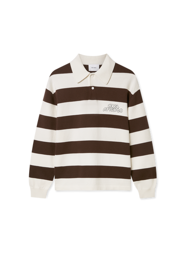 Sveter AXEL ARIGATO Rey Striped Long-Sleeve Polo Sweater Rôznofarebný | A3947003, 1